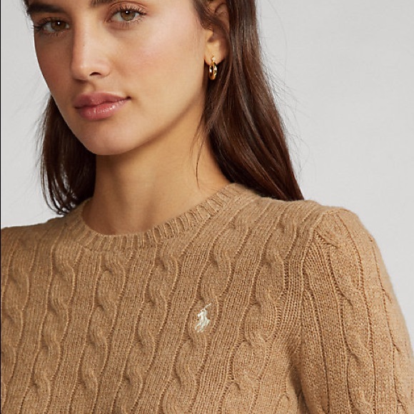 polo wool blend sweater
